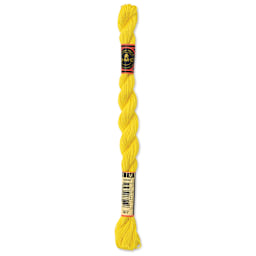 DMC Pearl Cotton Thread - 307 Lemon, Size 5