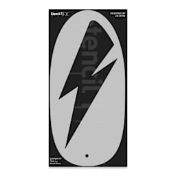 Stencil1 FX Makeup Stencils - Lightning Bolt