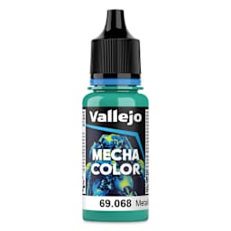 Vallejo Mecha Airbrush Color - Metallic Green, 18 ml