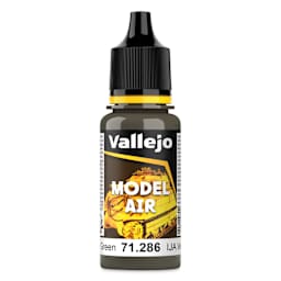Vallejo Model Air Acrylic Paint - IJA Olive Green, 18 ml