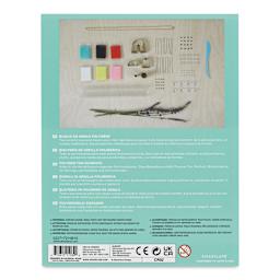 Kikkerland Crafters Polymer Clay Jewelry Kit (Back of package)