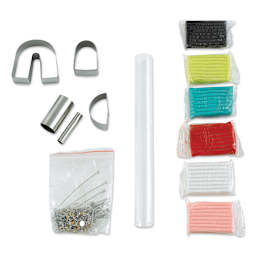 Kikkerland Crafters Polymer Clay Jewelry Kit (Kit contents)