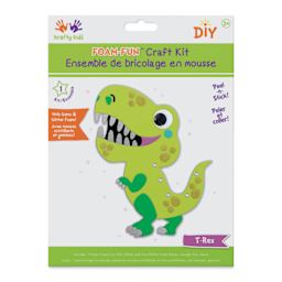Krafty Kids Foam-Fun Craft Pal Kit - T-Rex (In packaging)