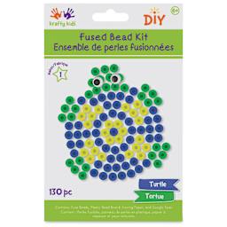 Krafty Kids Fused Bead Kit - Turtle (front of packaging)