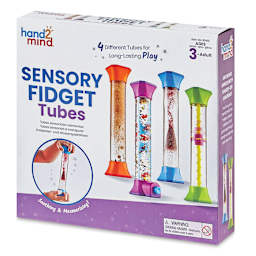 Hand2Mind Sensory Fidget Tubes (front of packaging)