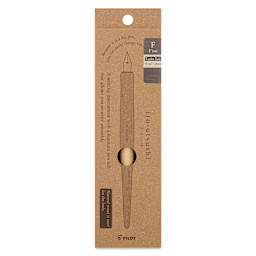Pilot Iro-Utsushi Dip Pen - Brown, Fine Nib, Wooden Barrel, front of packaging