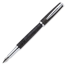Tom Hessin Edinburgh Collection Fountain Pen - Stockbridge Stone, cap removed (image may show a different size nib)