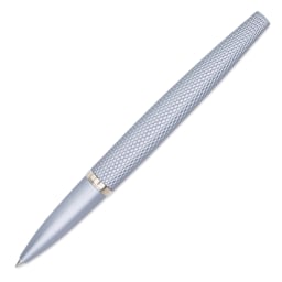 Diplomat Viper Rollerball Pen - Silver Guilloche