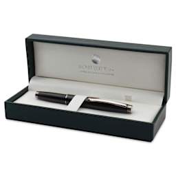Monteverde Dakota Fountain Pen - Black Sky, Broad Nib, in packaging