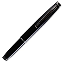 Monteverde Dakota Fountain Pen - Black Sky, Broad Nib, capped
