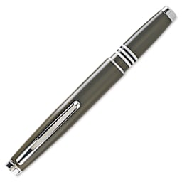 Monteverde Dakota Fountain Pen - Military Green, Broad Nib, capped