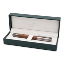 Monteverde Ritma Fountain Pen - Walnut, Extra Fine Nib, in packaging