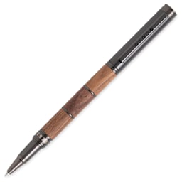 Tom Hessin Revolution Collection Rollerball Pen - Rustic Walnut, posted