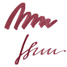 Herbin La Perle des Encres The Jewel of Inks Fountain Pen Ink - Rouge Amarante (Amaranth Red) swatch