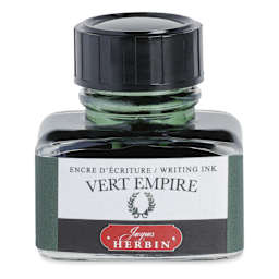 Herbin La Perle des Encres The Jewel of Inks Fountain Pen Ink - Vert Empire (Empire Green), 30 ml