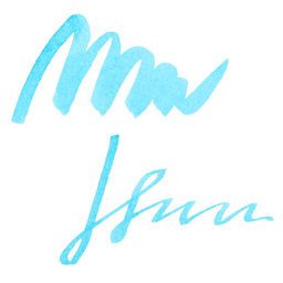 Herbin La Perle des Encres The Jewel of Inks Fountain Pen Ink - Bleu Azur (Azure Blue) swatch