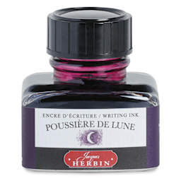 Herbin La Perle des Encres The Jewel of Inks Fountain Pen Ink - Poussière de Lune (Moon Dust), 30 ml