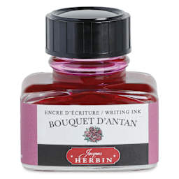 Herbin La Perle des Encres The Jewel of Inks Fountain Pen Ink - Bouquet d'Antan (Old-Fashioned Bouquet), 30 ml
