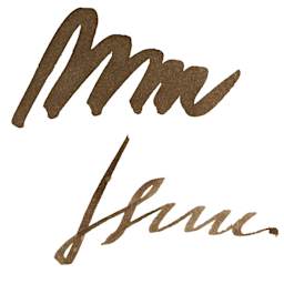 Herbin La Perle des Encres The Jewel of Inks Fountain Pen Ink - Lie de Thé (Tea Dregs) swatch