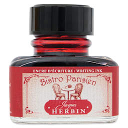 Herbin Paris Collection Fountain Pen Ink - Bistro Parisien (Garnet), 30 ml