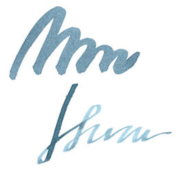 Herbin Paris Collection Fountain Pen Ink - Les Toit de Paris (Grey) swatch