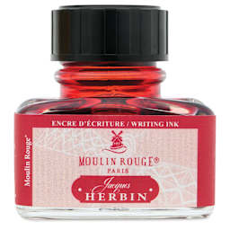 Herbin Paris Collection Fountain Pen Ink - Moulin Rouge (Red), 30 ml