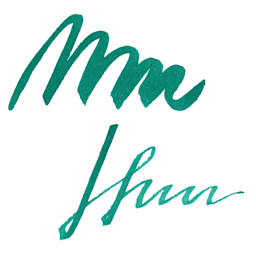 Herbin Paris Collection Fountain Pen Ink - Métropolitan (Green) swatch