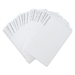Colorverse Colorspace Ink Swatch Cards - Pkg of 50, fanned out