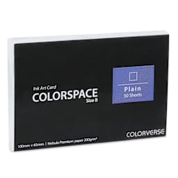 Colorverse Colorspace Ink Swatch Cards - Pkg of 50, front of packaging