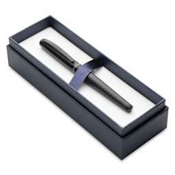 Tom Hessin Magnetic Series Rollerball Pen - Carbon, in open packaging