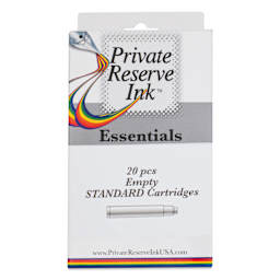 Private Reserve Ink Essentials Empty Standard Cartridges - Pkg of 20