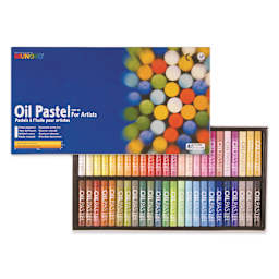 Mungyo Oil Pastel Set - Set of 48, Assorted Colors