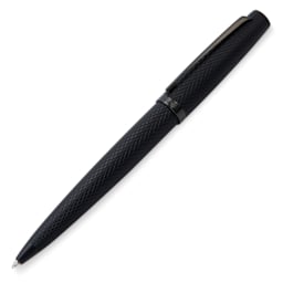 Diplomat Viper Ballpoint Pen - Black Guilloche