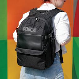 Posca Artist Marker & Pencil Backpack Bundle, being worn