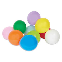 Hygloss Colorful Latex Balloons - Assorted, 12", Pkg of 144 - full balloons
