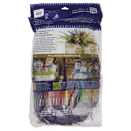 SuperMoss Raffia - Violet, 8 oz - back of packaging