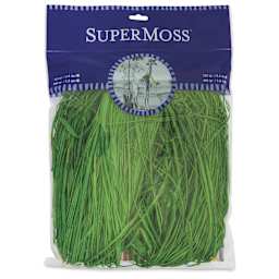 SuperMoss Raffia - Grass Green, 4 oz - front of packaging