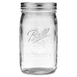 Ball Mason Jars and Lids - 32 oz, Wide Mouth