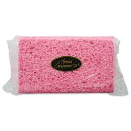 Arnold Grummer’s Papermaking Sponge - 3" x 6", Pkg of 2, packaging