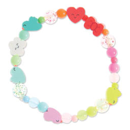 Rico Design Itoshii Mini Beaded Bracelet Kit - Chingu Sky