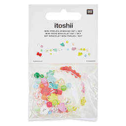 Rico Design Itoshii Mini Beaded Bracelet Kit - Chingu Sky front of packaging