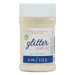 Sulyn Glitter - Crystal, Chunky, 4 oz Jar