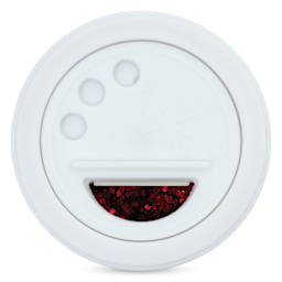 Sulyn Glitter - Red, Chunky, 4 oz Jar, lid