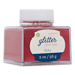 Sulyn Glitter - Ruby, Extra Fine, 2 oz Jar