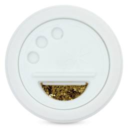 Sulyn Glitter - Gold, Chunky, 4 oz Jar, lid