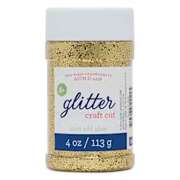 Sulyn Glitter - Gold, Chunky, 4 oz Jar