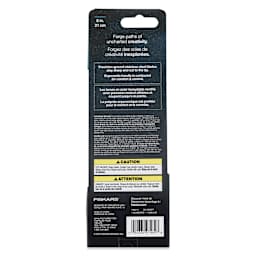 Fiskars Explore Collection Glitter Scissors - Digital Cloud, 8" - out of packaging