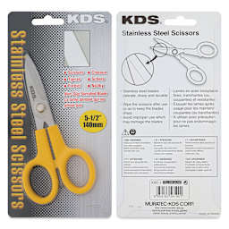 KDS Serrated Scissors - 5.5" packaging