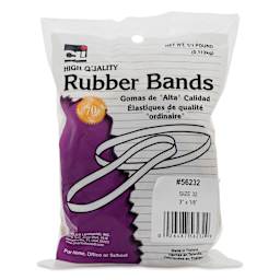 Charles Leonard High Quality Rubber Bands - Size 32, 1/4 lb Bag front of packaging