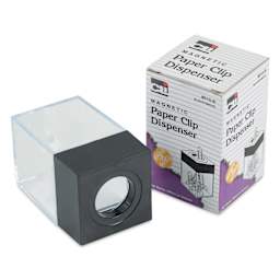 Charles Leonard Paper Clip Dispenser - 3" x 1.34" with packaging